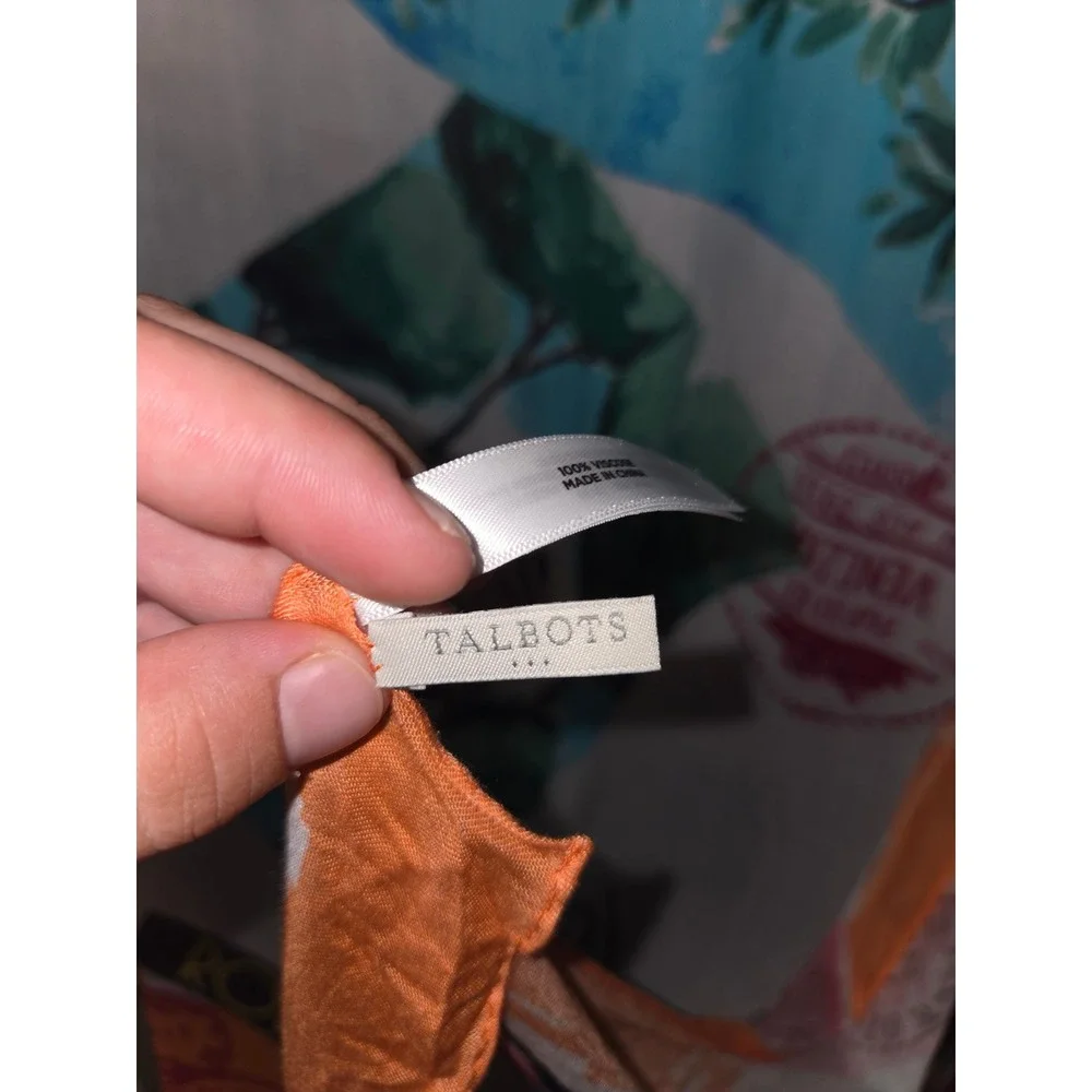 Talbots lightweight viscose